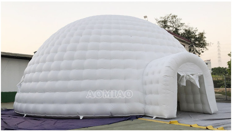 LED Light Commercial Customized Inflatable Outdoor Party Tent Wedding Event  Dome Tent