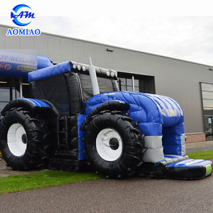 Kids jumping castle inflatable tractor jumping castle for sale