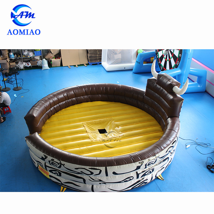 Factory quality inflatable mechanical bull Inflatable rodeo rider games for adult