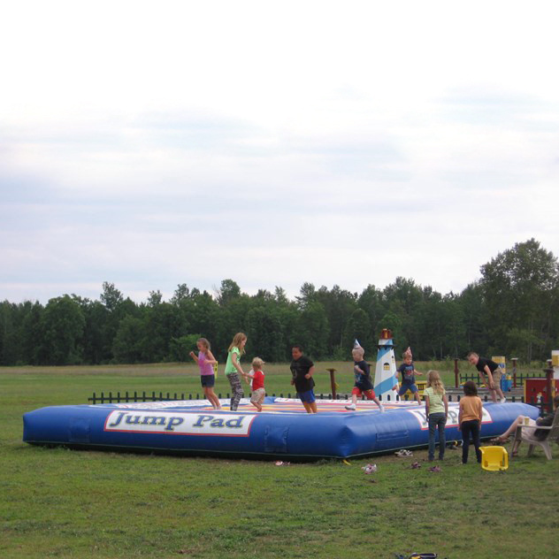 inflatable jump pad jumping mat inflatable jumper