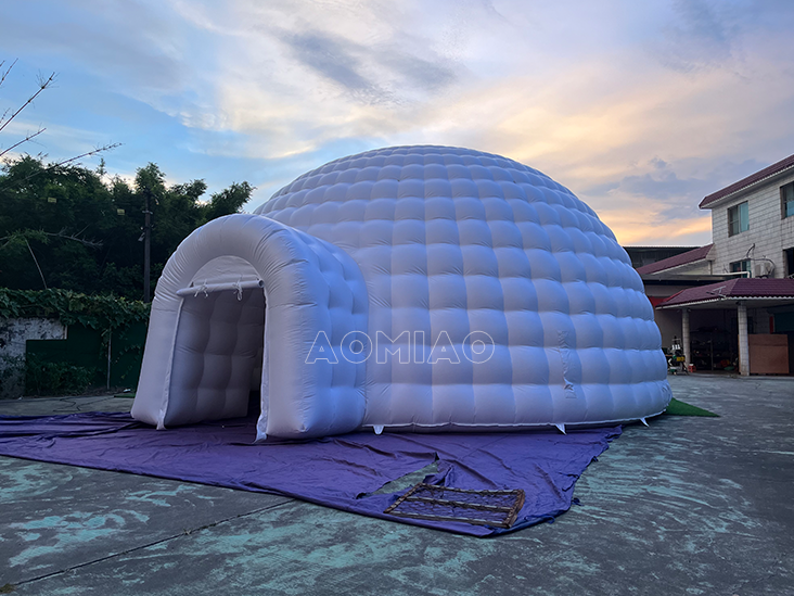 Inflatable tent igloo tent for camping inflatable camping dome tent inflatable yurt for outdoor