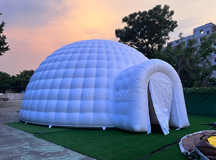 Inflatable tent igloo tent for camping inflatable camping dome tent inflatable yurt for outdoor