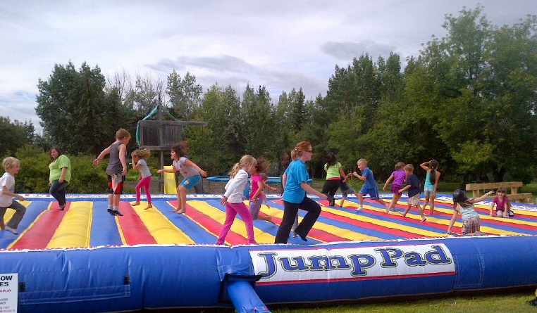 inflatable jump pad jumping mat inflatable jumper