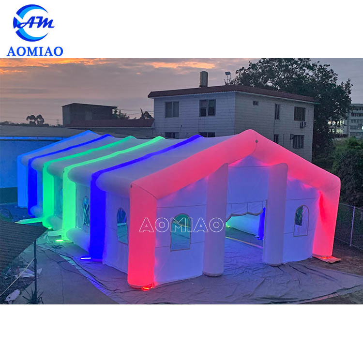 Outdoor inflatable nightclub tent  Inflatable disco event tent party LED tent for sale