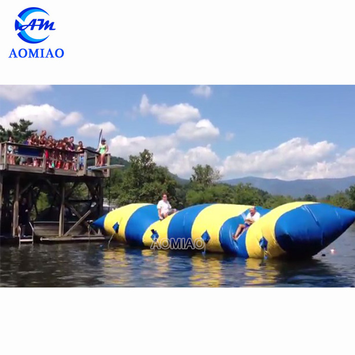 Giant inflatable water pillow blob for inflatable aqua park sale used