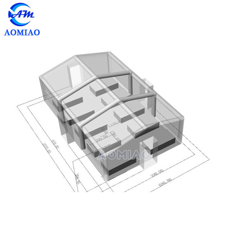 Top custom house inflatable tents trade show tent for events outdoor