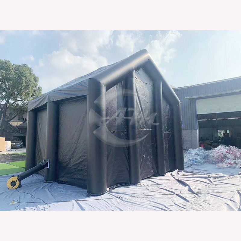 New design inflatable church tent outdoor customized inflatable house tent for parties and movie screen