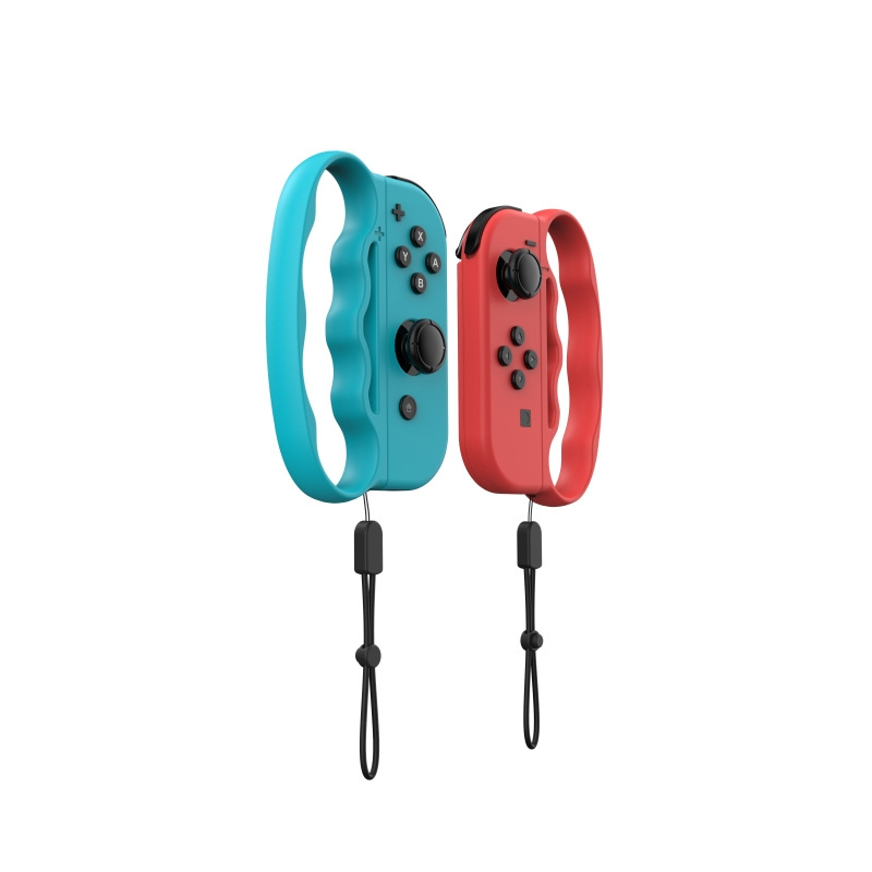 Controller Attachment for Nintendo Switch Joy Con Controller Hand Grips with Lanyard for Fitness Boxing Game Accessories