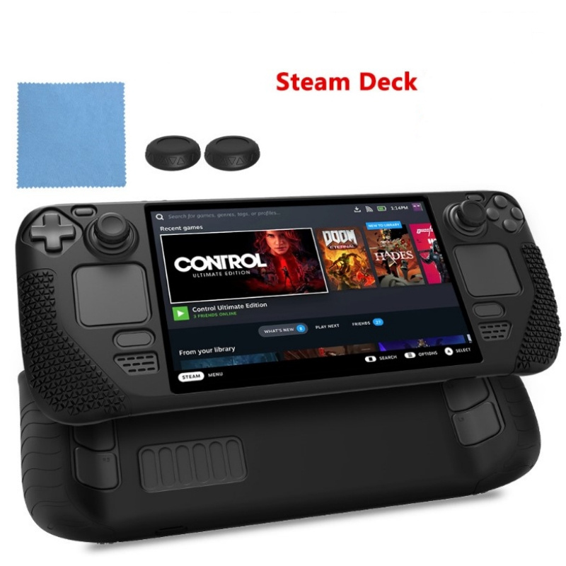 Silicone Case For Steam Deck Game Console Protective Case For Steam Deck Game Accessories