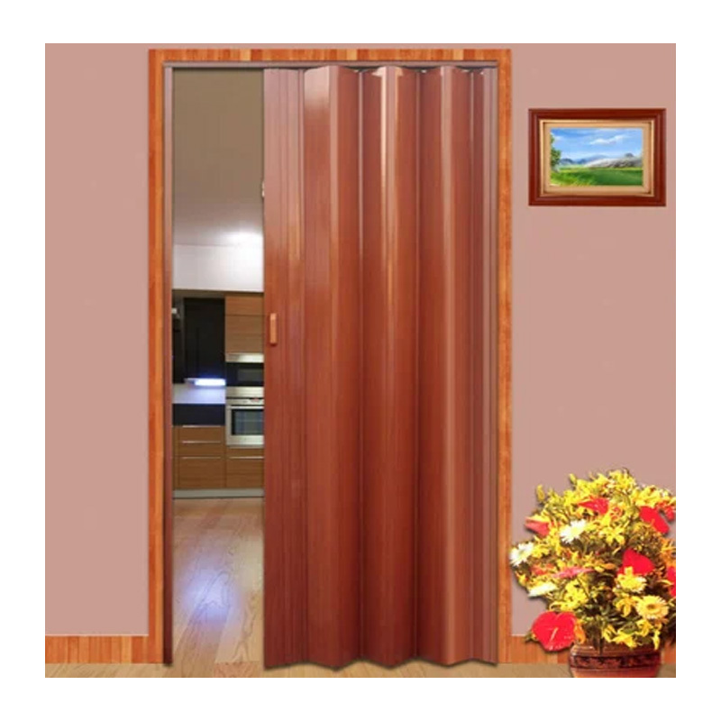 2023 Hot Sale High Quality Plastic Interior Folding Accordion  PVC Sliding Door