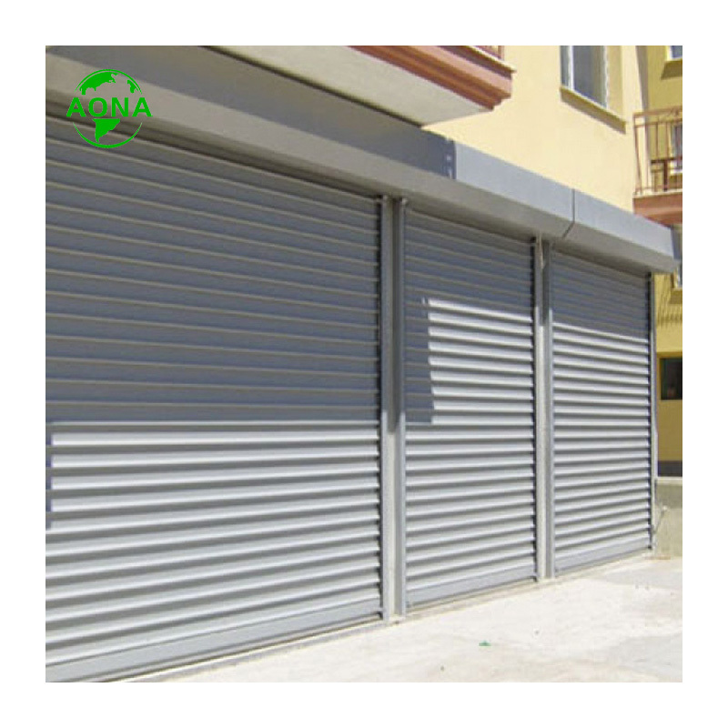 Cheap Automatic Motor Interior Swinging Aluminum Vertical Roller Window Shutter Doors