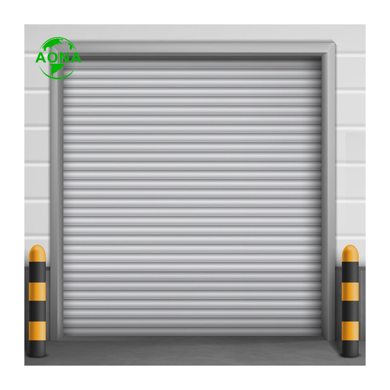 Customized Color And Strong Durable Vertical Roll Down Hurricane Roll Up Garage Doors