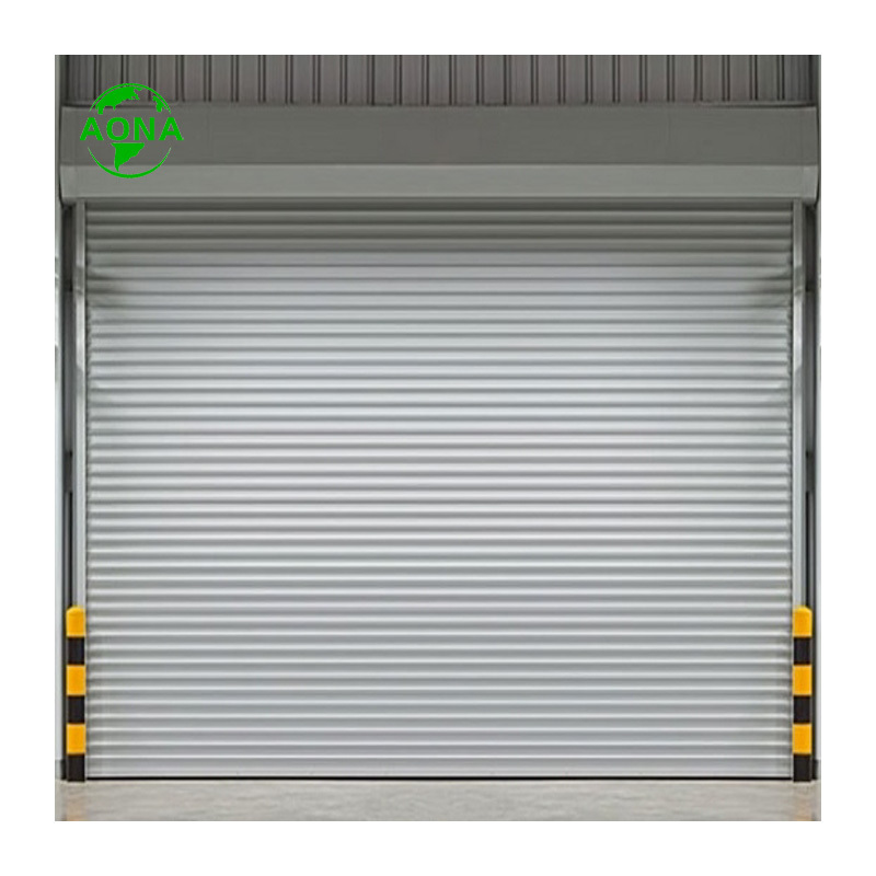 Customized Color And Strong Durable Vertical Roll Down Hurricane Roll Up Garage Doors