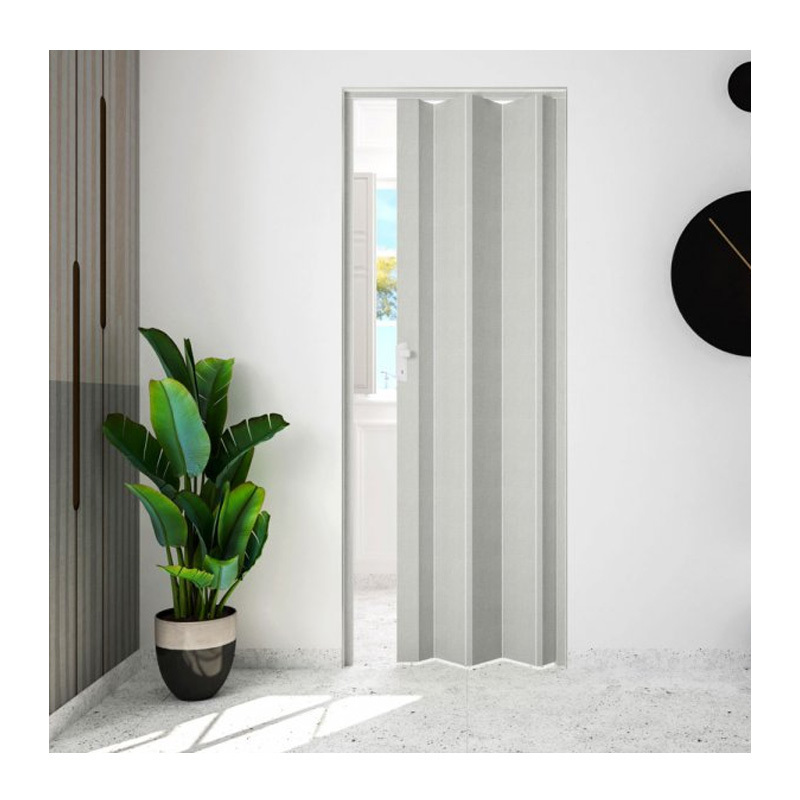 2023 Hot Sale High Quality Plastic Interior Folding Accordion  PVC Sliding Door