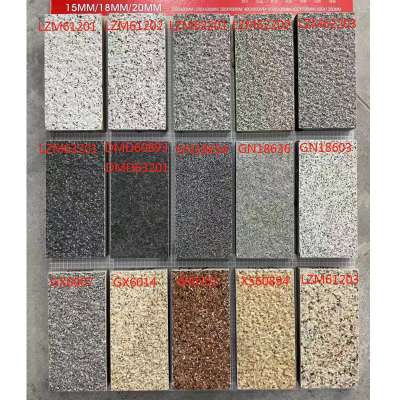 Building Materials Natural stone 60x60 18mm outdoor garden parking floor tile paving floor tile non-slip floor tile whole body