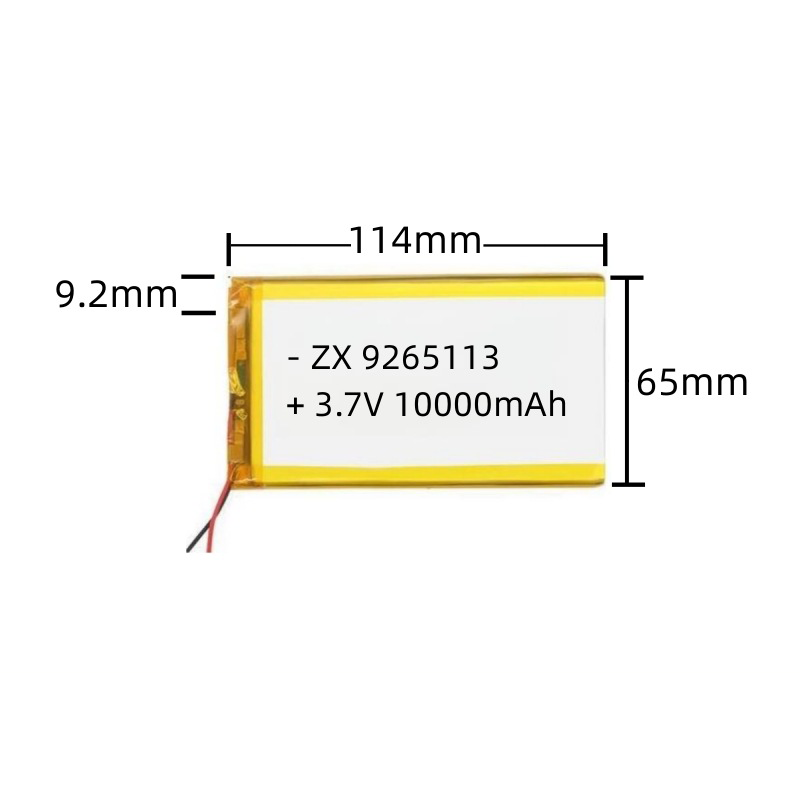 6000mAh 7000mAh 8000mAh 9000mAh 10Ah 9065112 9265112 lipo  polymer battery 3.7v 10000mah lithium batteries 10000mah