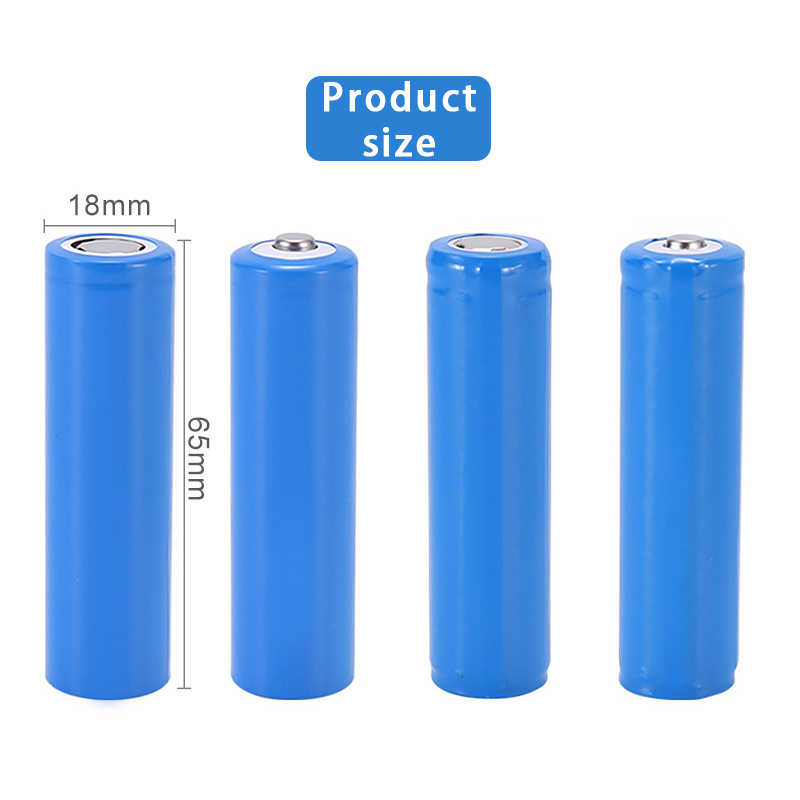 Lithium 18650 Battery Rechargeable  18650 Ncr 3.7V 2000Mah 2200Mah 3000mAh 6000Mah  High Rate Lithium Ion Battery Cell