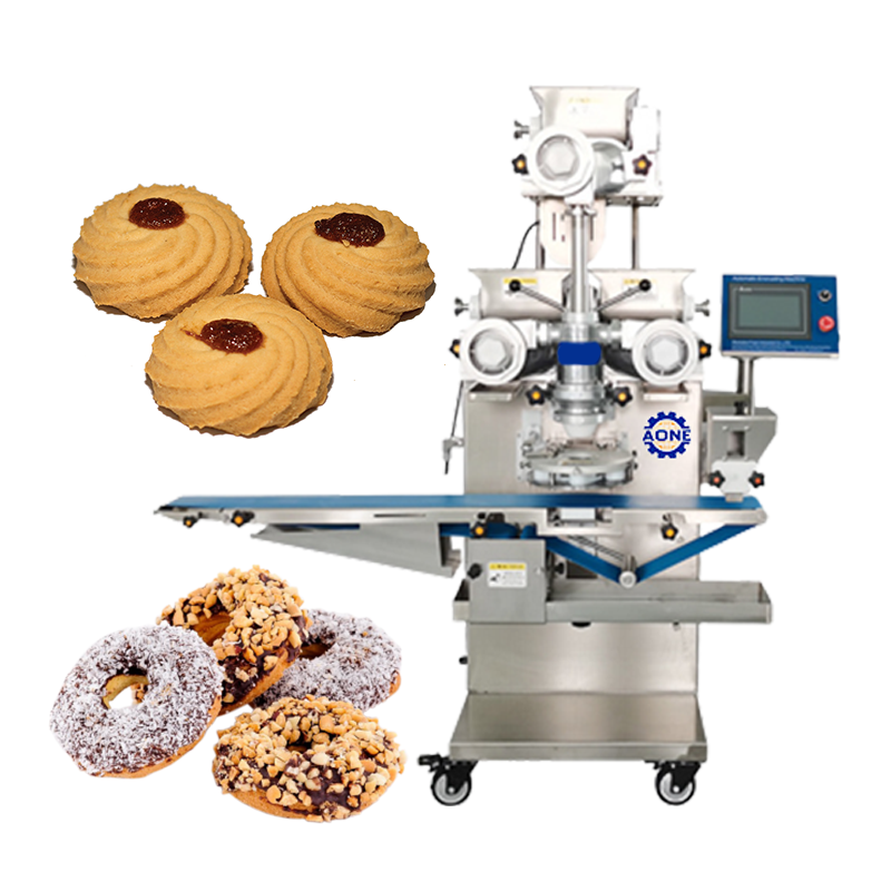 Automatic Filling Mochi Maker Machine Snack Machines Jam Ice Cream Encrusting Machine