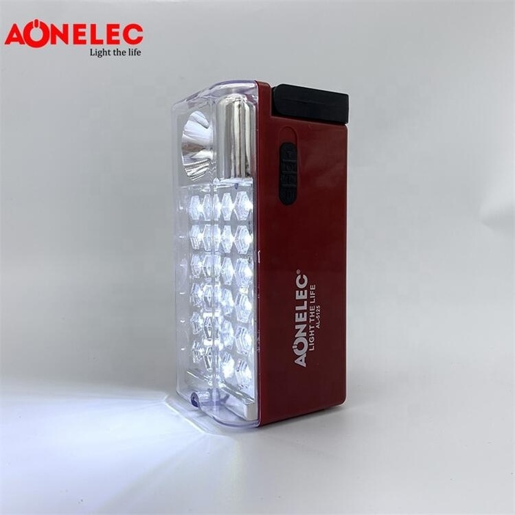 Factory Supply Attractive Price Lithium Battery rechargeable led emergency light with USB charging for home use