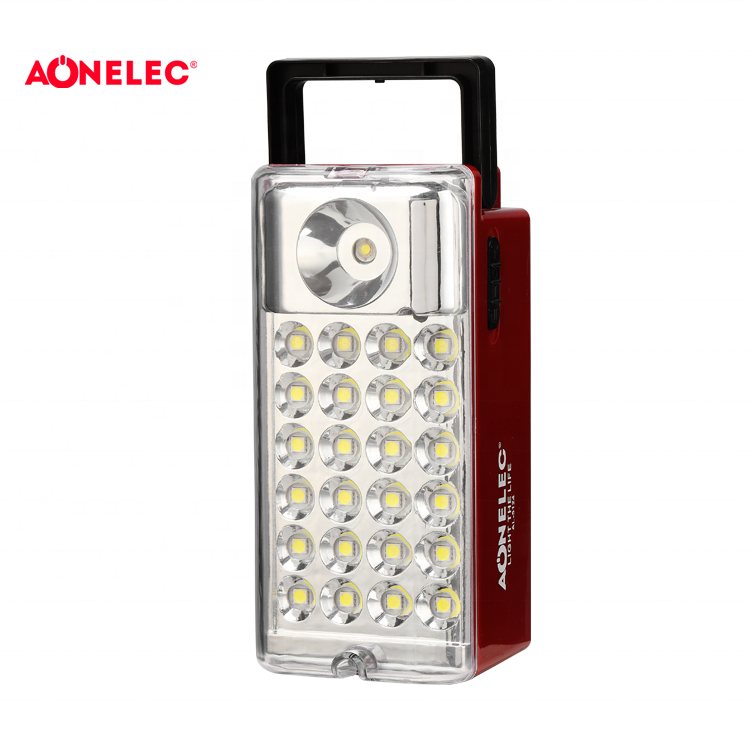 Factory Supply Attractive Price Lithium Battery rechargeable led emergency light with USB charging for home use