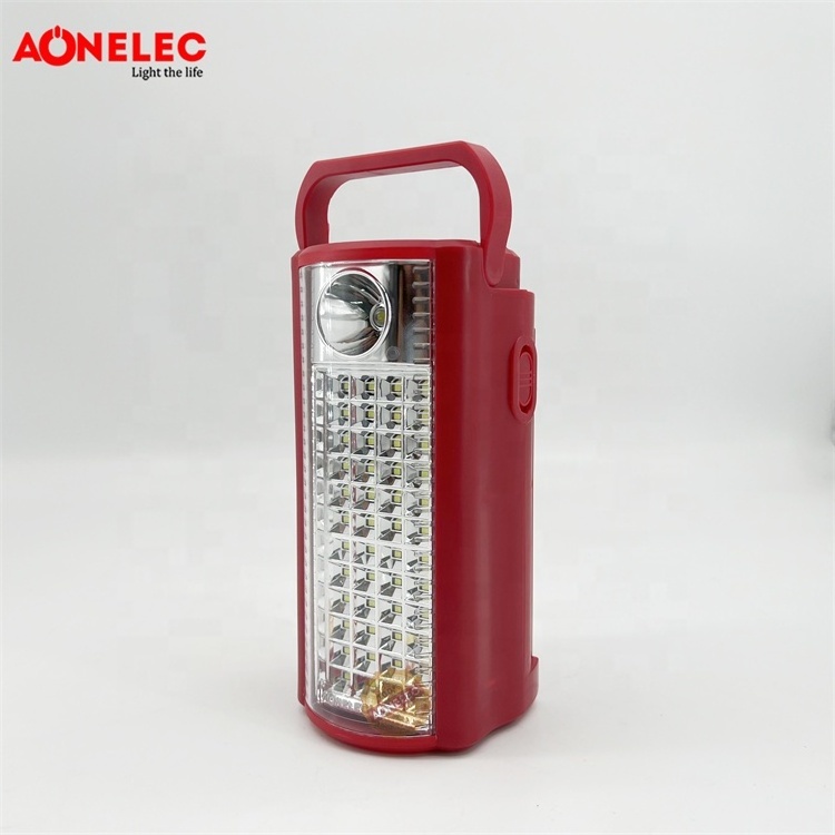 Good quality super power led red rechargeable ac dc lamp,rechargeable bulb,emergency light with USB charging for home use