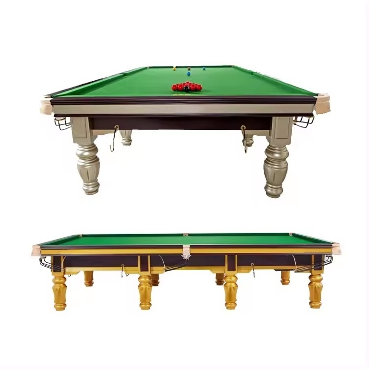 Billiard Snooker Table Wood Cheap Price Professional Standard Size Solid with Slate 12 Ft Unisex Used Snooker Table for Sale