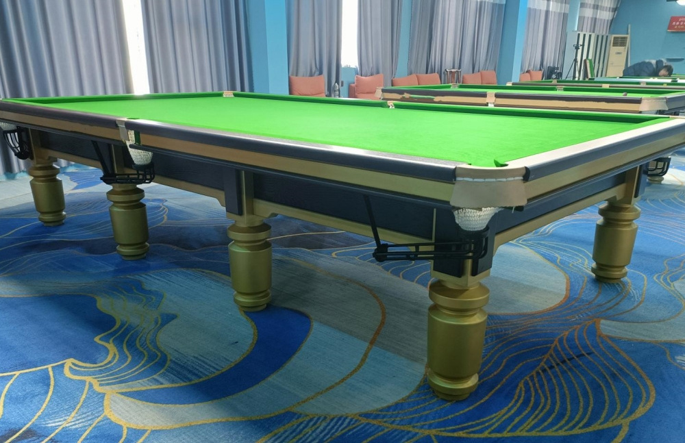 Billiard Snooker Table Wood Cheap Price Professional Standard Size Solid with Slate 12 Ft Unisex Used Snooker Table for Sale