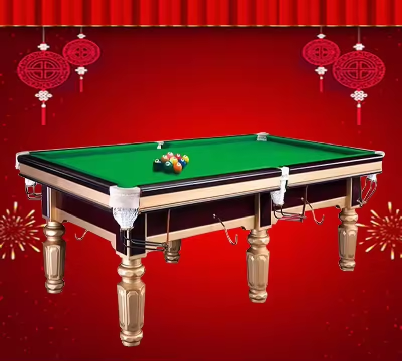 4.5cm Thickness Pool Table Set Snooker Table Premium Entertainment billiards Table with Snooker balls and cues