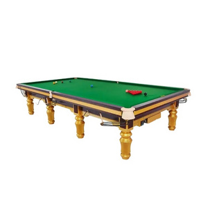 Billiard Snooker Table Wood Cheap Price Professional Standard Size Solid with Slate 12 Ft Unisex Used Snooker Table for Sale