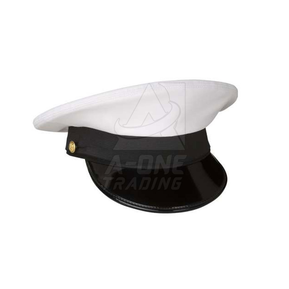 HOT Selling OEM ODM Best Price Officer Uniform Hats With Embroidery Work High Quality Uniform Accessories