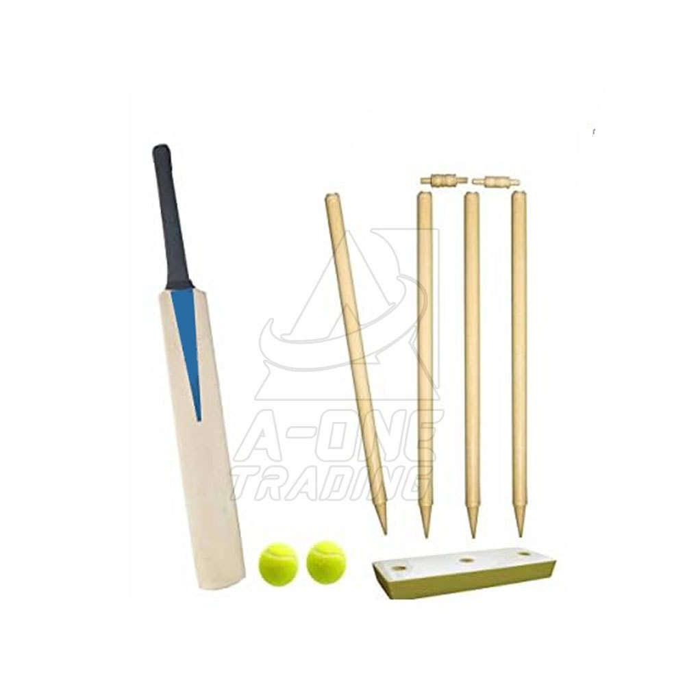 Best Seller Wooden Cricket Set With Ball And Cricket Bat Wooden For Cricket Whole Sale Price 2023