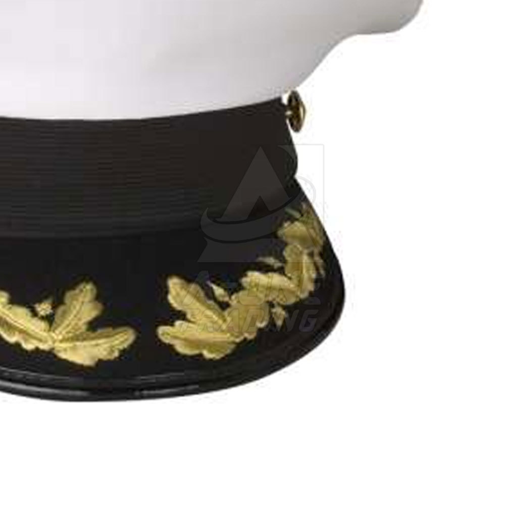 HOT Selling OEM ODM Best Price Officer Uniform Hats With Embroidery Work High Quality Uniform Accessories