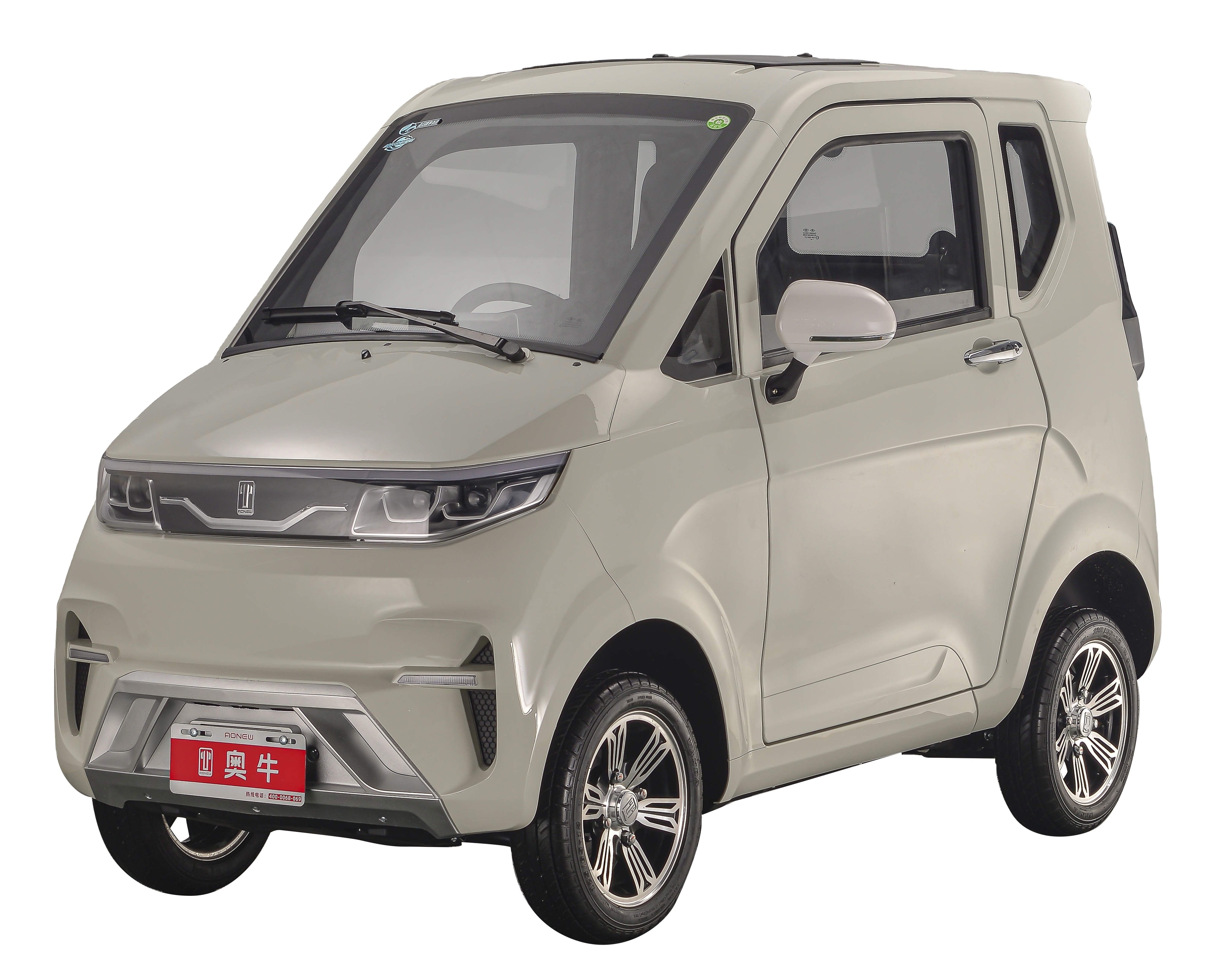 Electric Tricycles Range 80km Electric Car From China For Sale Hot Sale Eec 4 Wheel 60V Cargo Closed Mini Fully Enclosed Cars