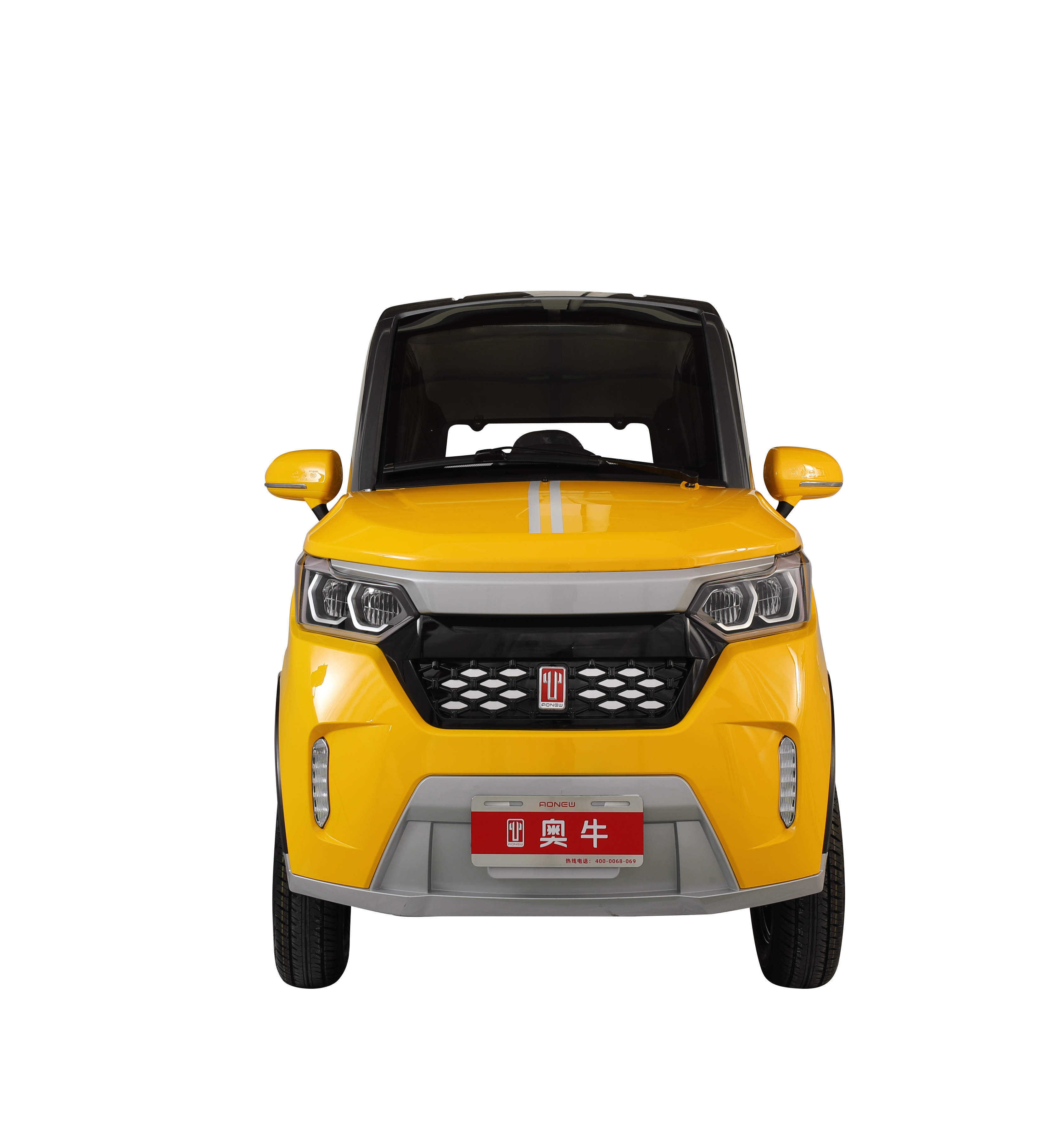 New Design 4 Wheels Fully Enclosed 4 Wheel Tuk Tuk Electric Car High Speed Smart Electric Vehicle