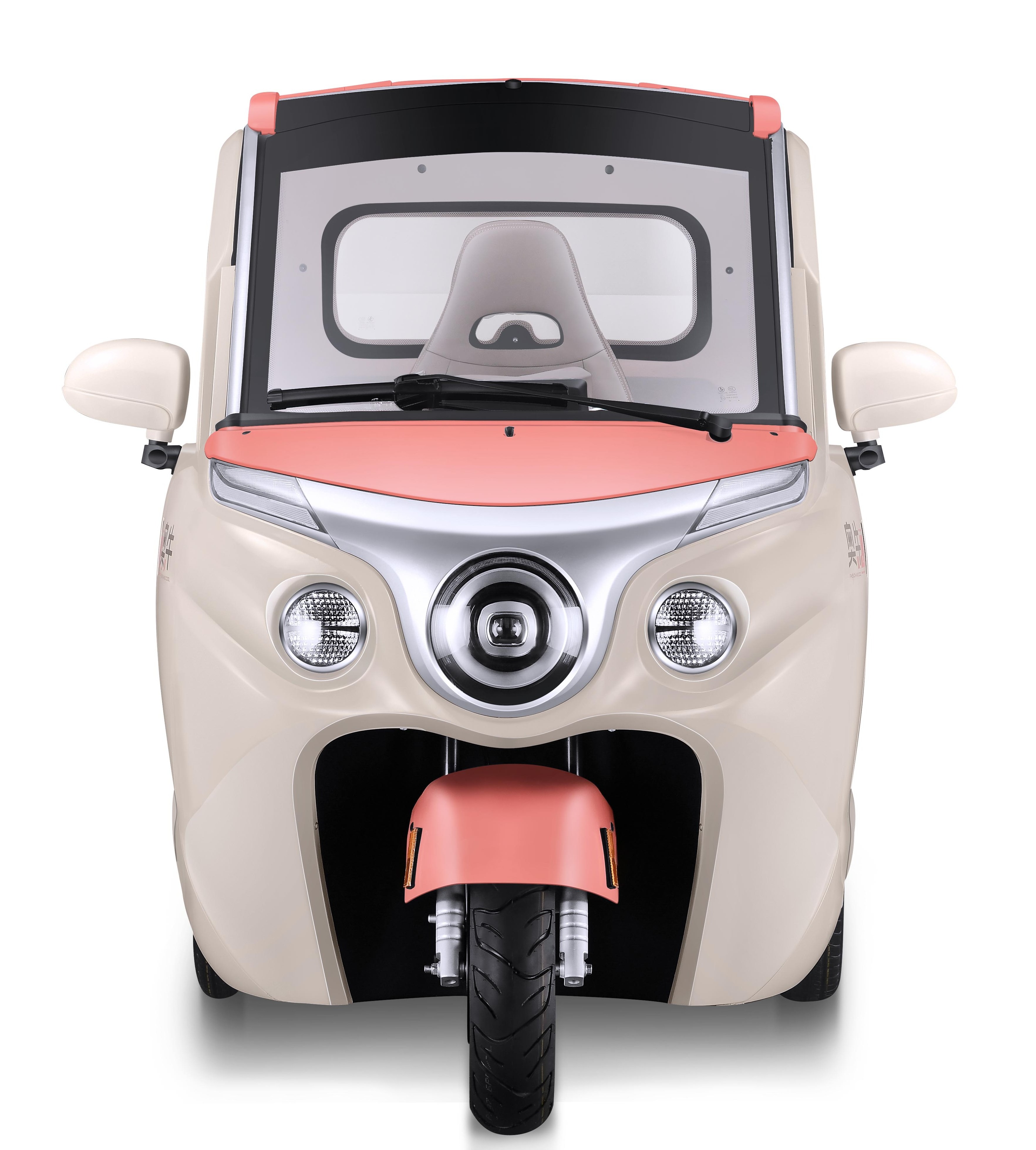 Three Wheels Adults Passenger Cheap Electric Fully Enclosed Scooters 3 Wheel Electric Car 60V Cargo Closed Eec Rotatable Seat 4M