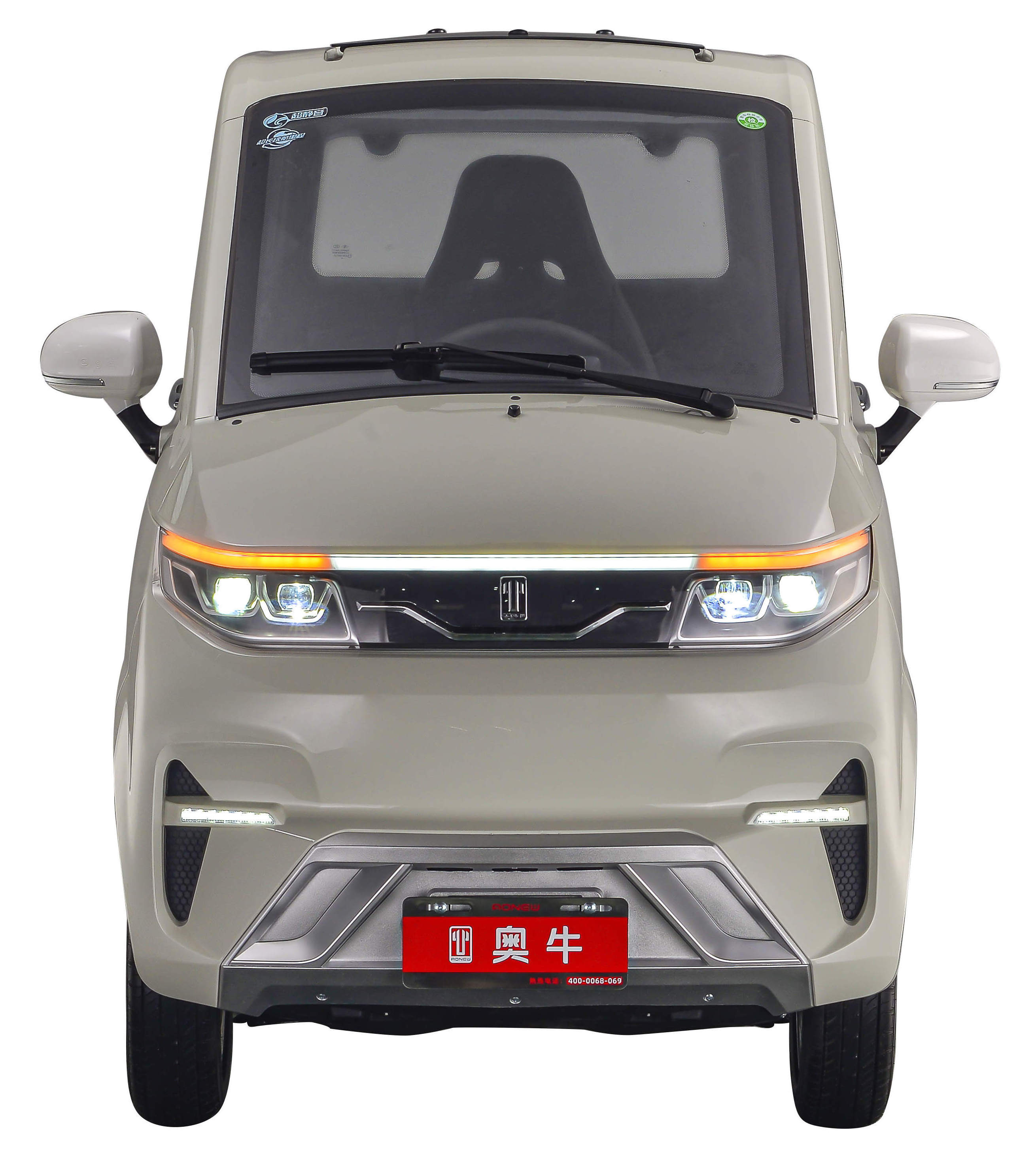 Electric Tricycles Range 80km Electric Car From China For Sale Hot Sale Eec 4 Wheel 60V Cargo Closed Mini Fully Enclosed Cars