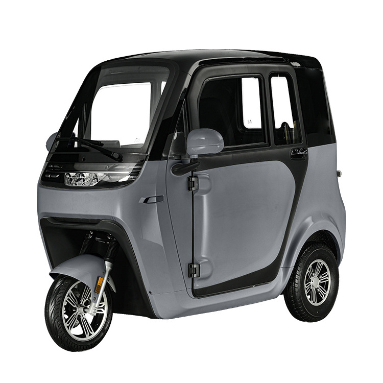 New Fully Enclosed Three Wheels Electric Car Mobility Scooter With 2-3 Seats