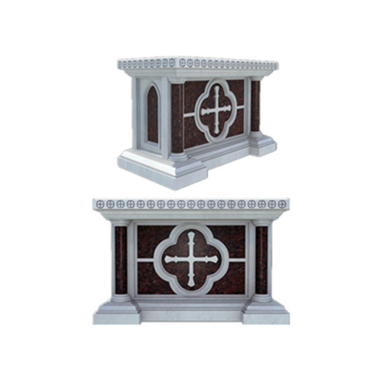 Factory Wholesale Religious Catholic Stone Marble Altar Table For Church