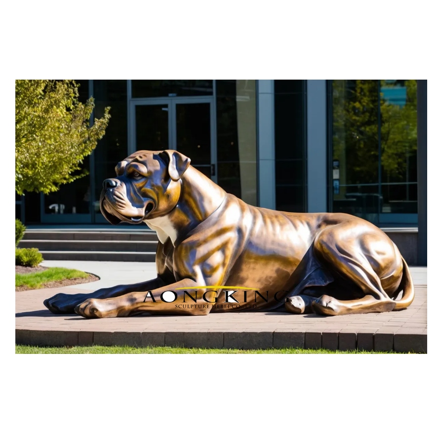 2023 Greyhounds statues Animals  Decoration  Bronze dog statue custom Life size Garden Sculpture Brass greyhounds statue