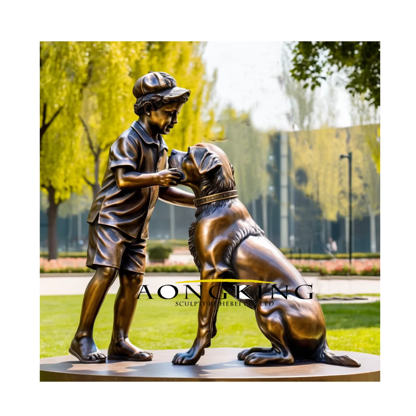 lawn art recreation area sculpture bronze sport playing golf girls statue Aongking_team