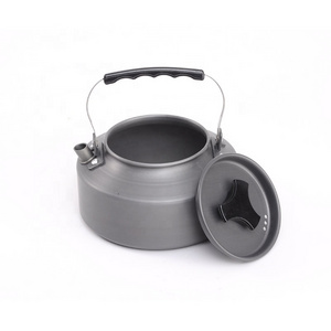 New Arrival 1.1L Backpacking Outdoor Camping Aluminum Tea Pot Coffee Kettle