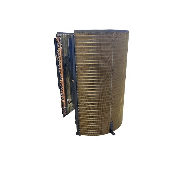 hot selling water cooled industrial  air conditioner heat pump industrial heat supply condenser fin heat exchanger