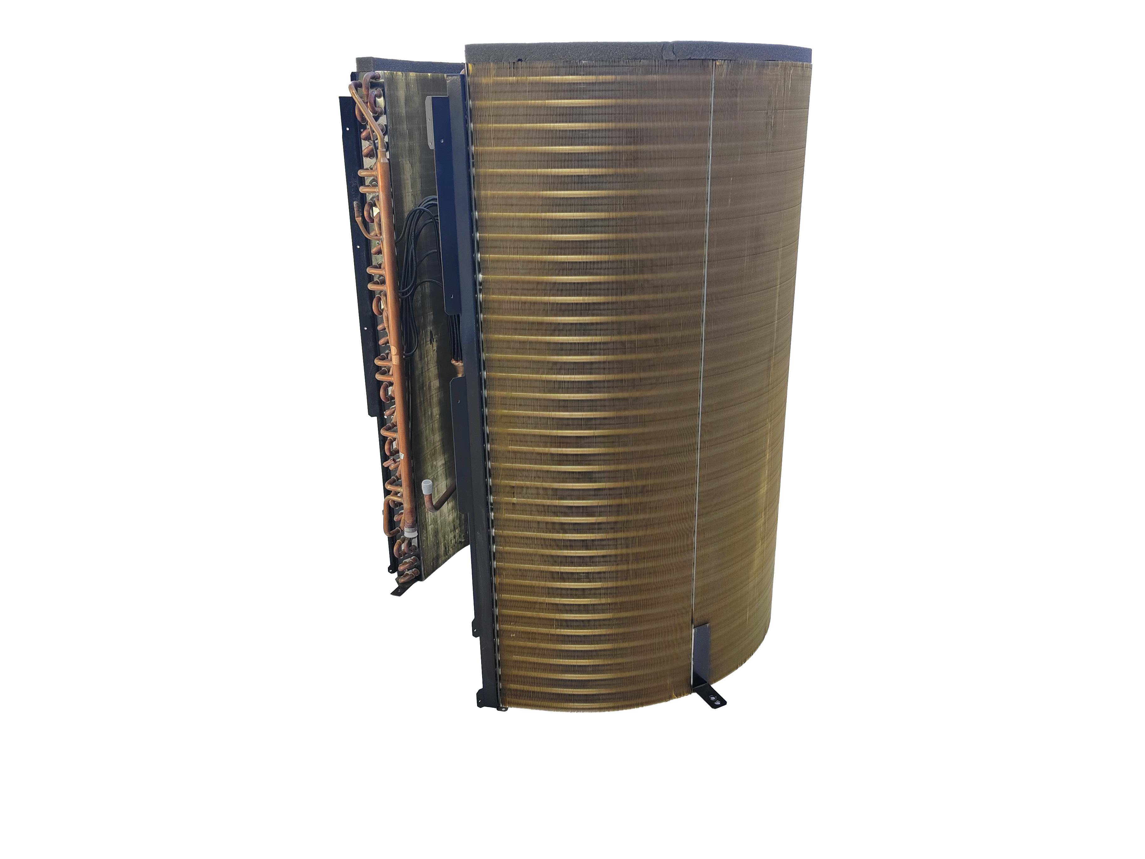 OEM ODM braze air evaporator copper and aluminum cooling air cooler aidear water to air coil aluminium fin heat exchanger