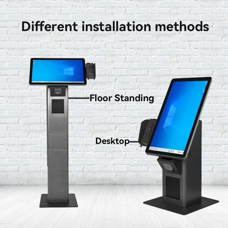 OEM Machine Self Service Kiosk Self Check Out Kiosk Machine Service Payment Self Service Kiosk For Suprermarket