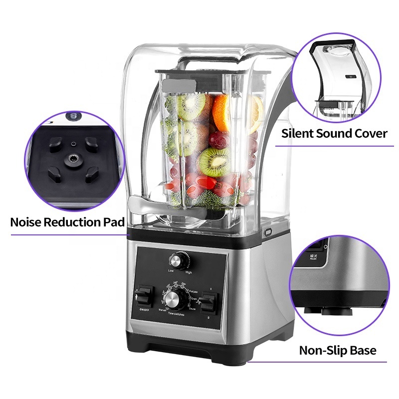 Fresh Fruit Juice Blender Electric Mixer Grinder Commercial Heavy Duty Smoothie Blender