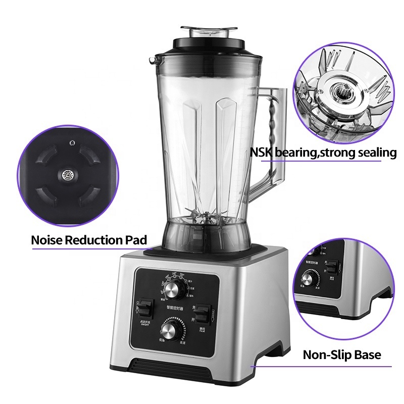 Smart Kitchen Appliances Food Processor Commercial Smoothie Juice Blender Mixer Grinder Blender