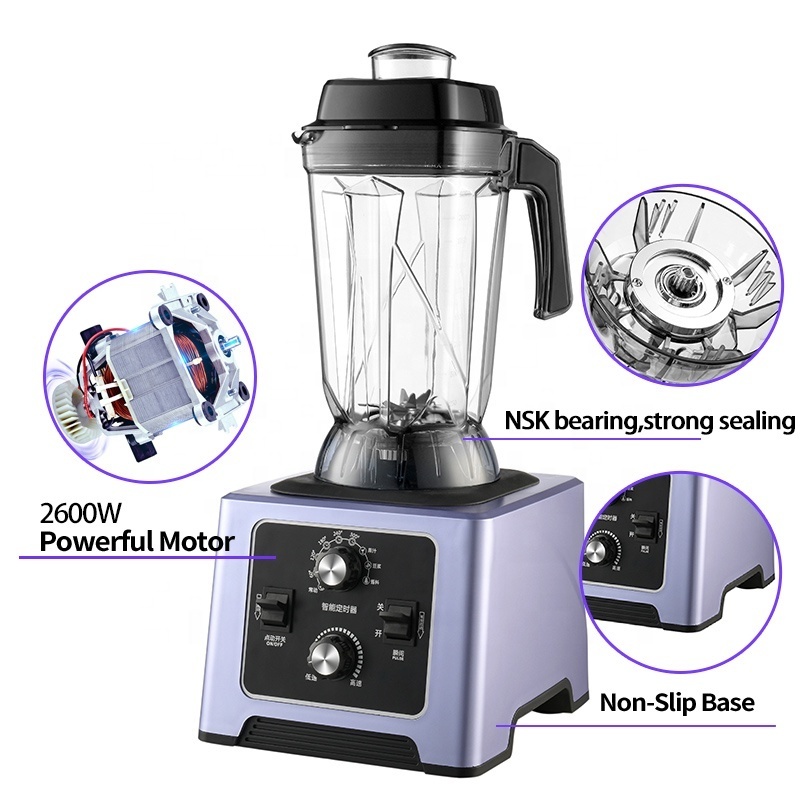 2.5 Liter Industrial Heavy Duty Commercial Juicer Mixer Blender Food Processor