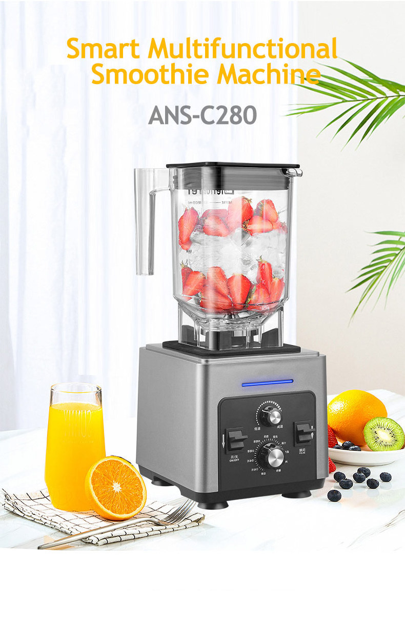 Latest Model 2.3L Milk Foam Bubble Tea Machine, Sand Ice Machine,Milk Cover Machine Mixer Machine Machine Teapresso Blender