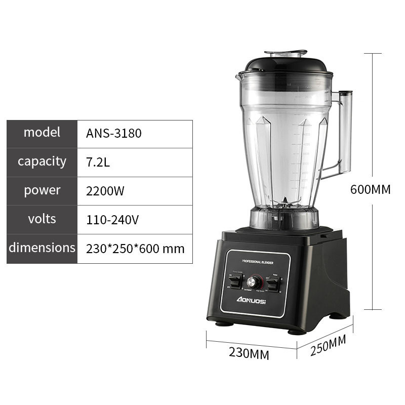 High Performance Professional Coffee Blender Commercial Juicer Blender And Mixer For Kitchen