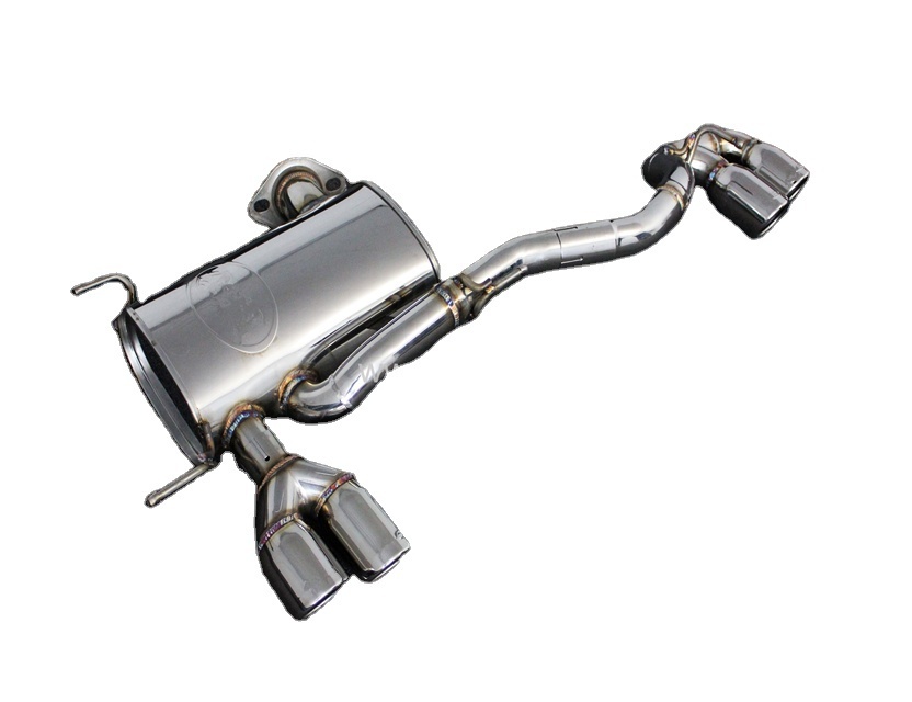 High Quality Stainless Steel Exhaust Muffler with 4 exits For BMW 1 Series 116i 118i 120i